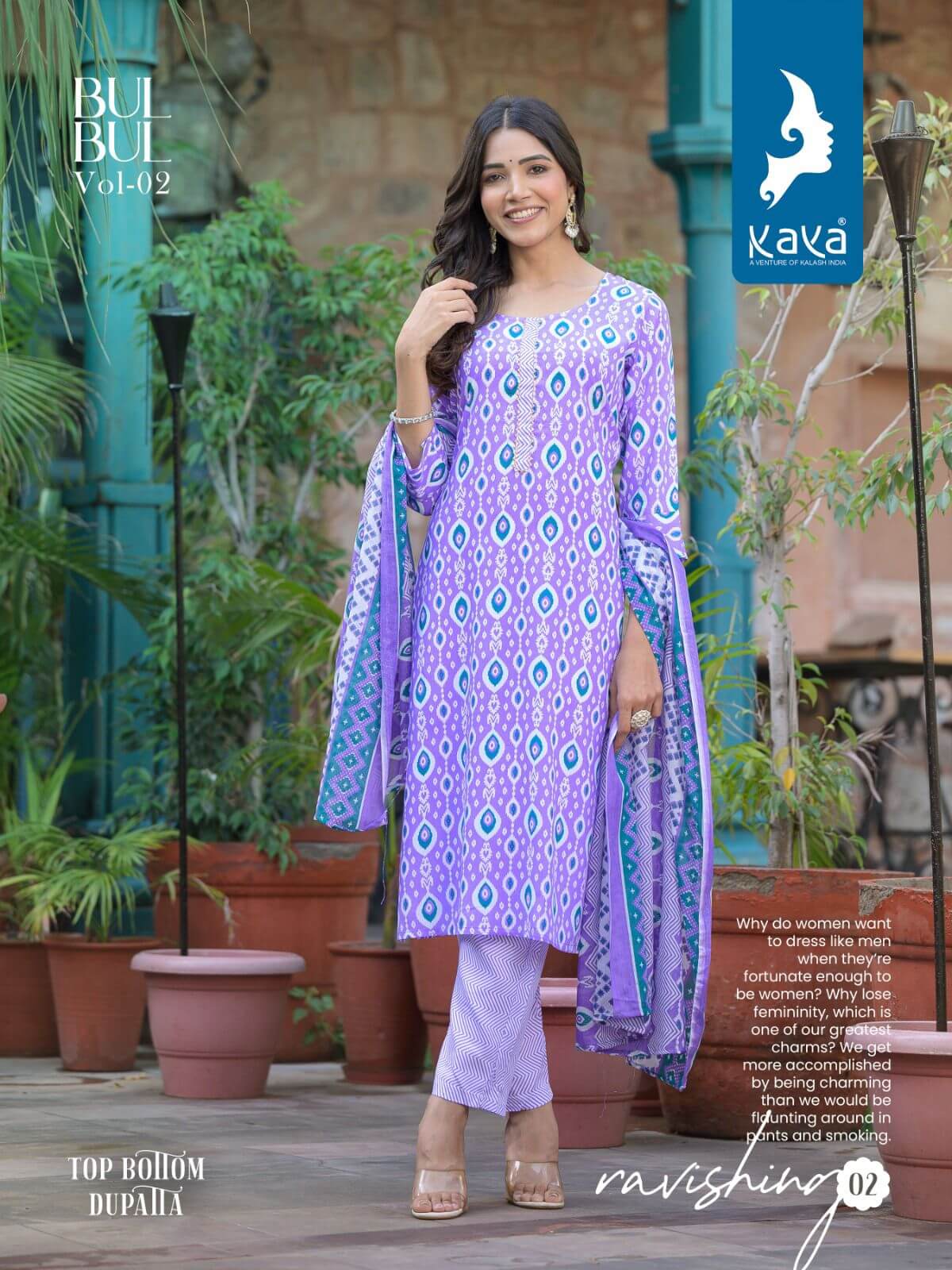 Bulbul Vol 2 By Kaya Readymade Designer Suits Catalog
